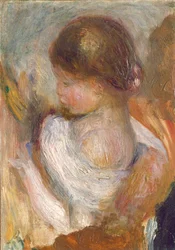 Giovane Ragazza che Legge, c.1888